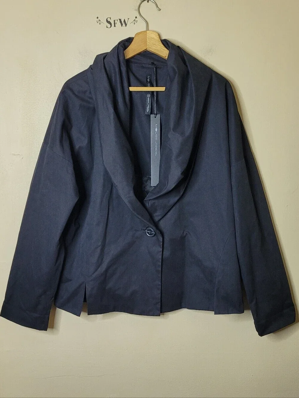 Mouse JI Black Contemporary Jacket NWT